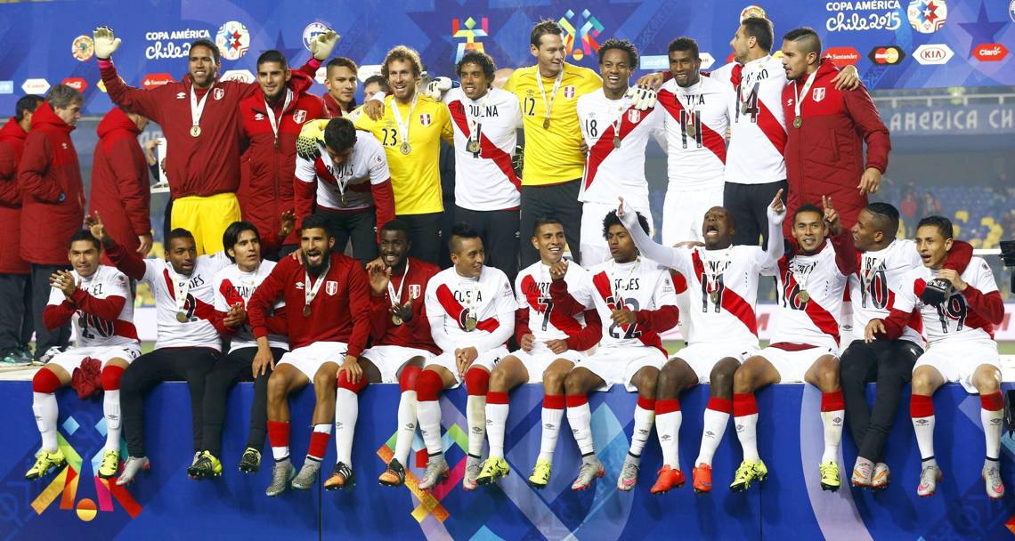 Il Per batte il Paraguay nella finale di consolazione e chiude la Copa America al terzo posto. Epa